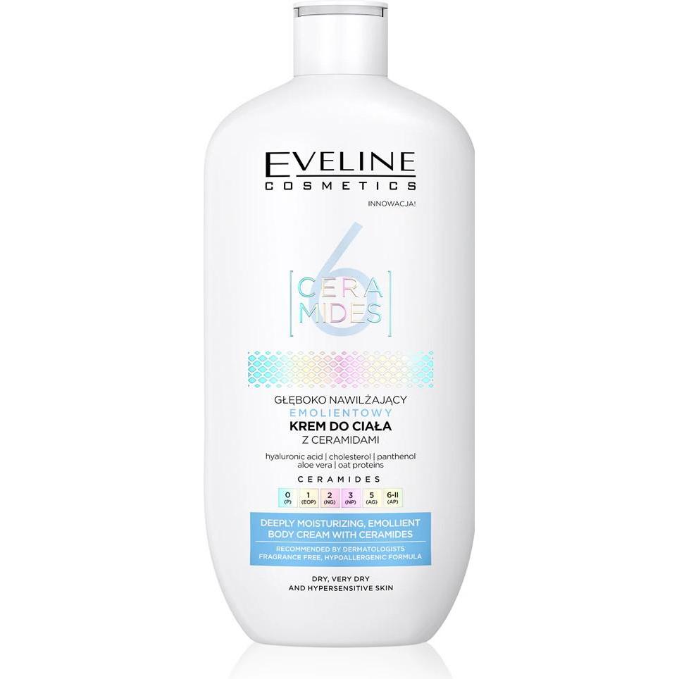 Eveline, Lichaamslotion, BODY Krem 350ml 6CERAMIDES Emolientowy (Lichaamscrème, 350 ml)