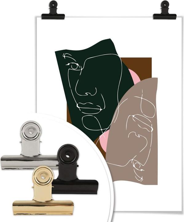 Produktbild Trenddeko Faces (30 x 40 cm)