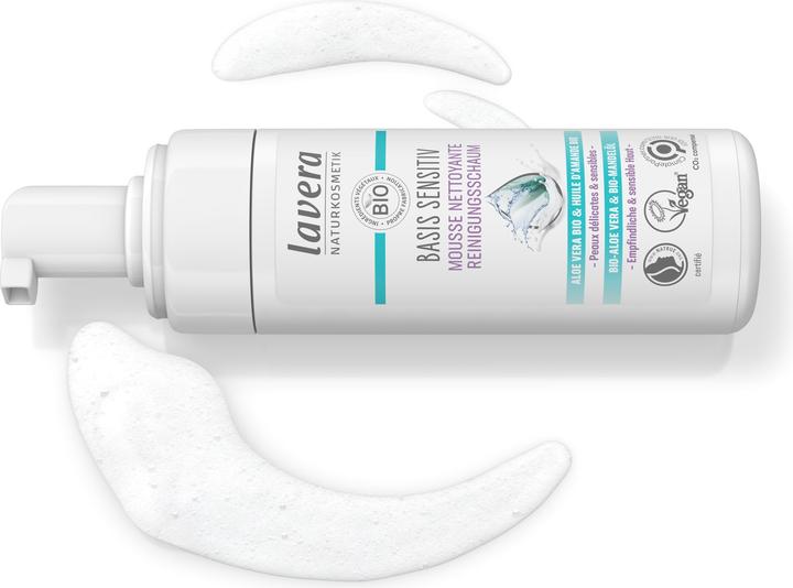 Actual product image Lavera Reinigungsschaum basis sensitiv Schaum (Cleansing Foam, 150 ml)