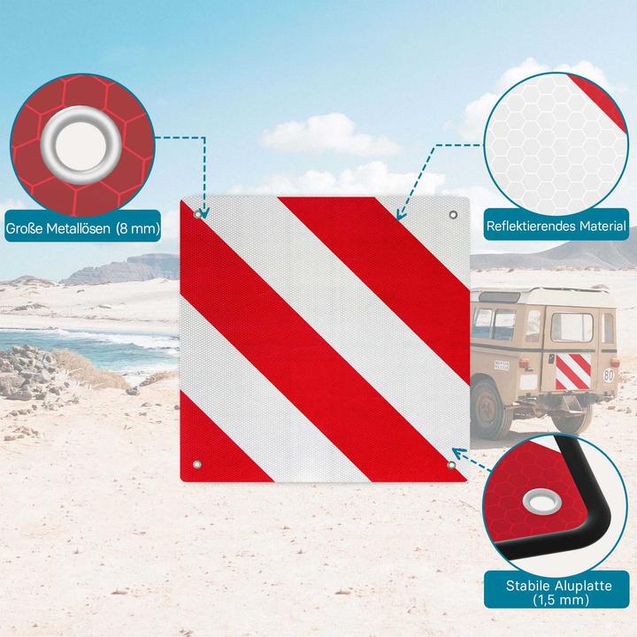 Produktbild Wiltec Warntafel