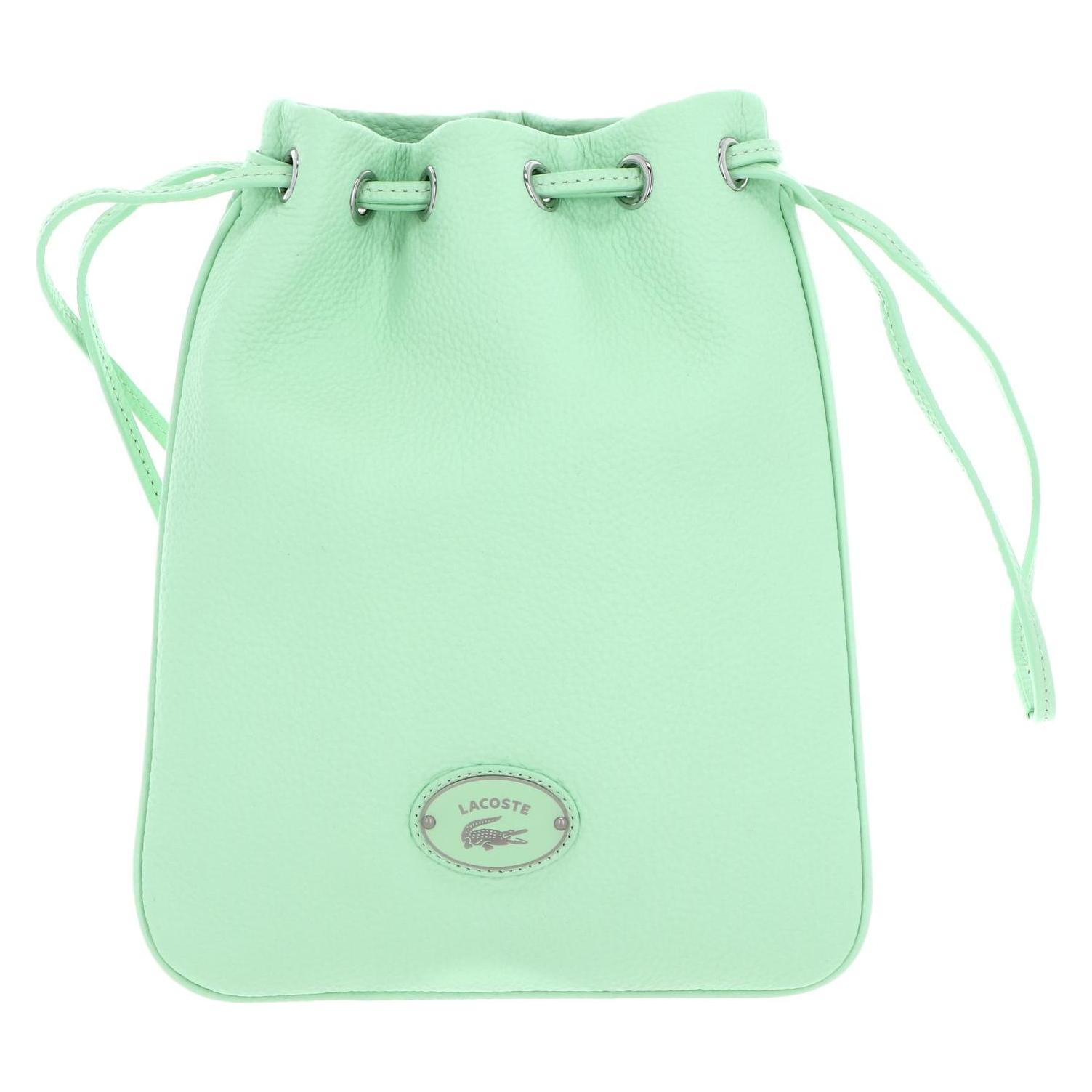 Lacoste, Damen, Handtasche, Origin Croc Shoulder Pouch, Grün