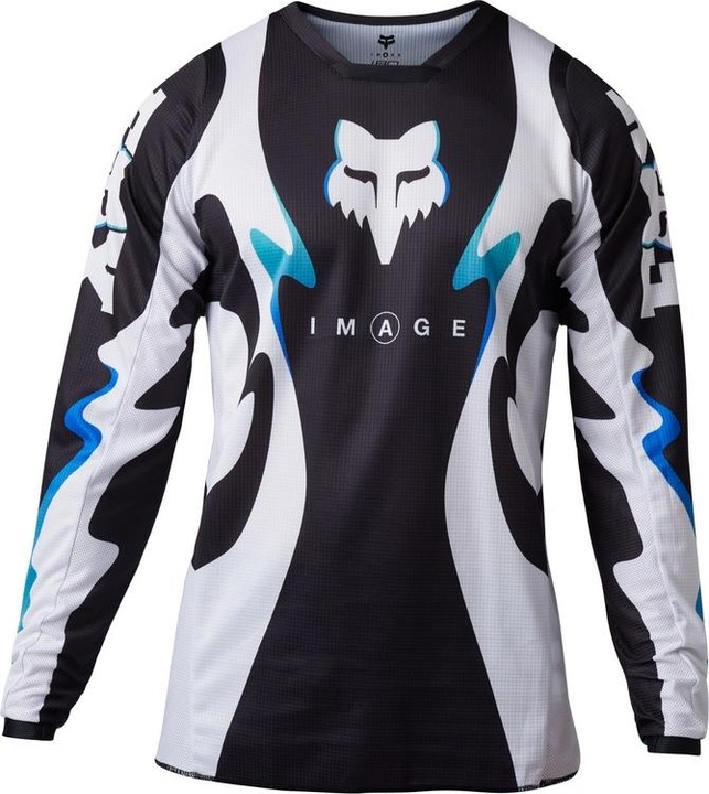 Actual product image Fox JERSEY 23 180 KOZMIK BLK/WHT (XXS)