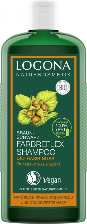 Logona Farbpflege Haselnuss (250 ml, Flüssiges Shampoo)
