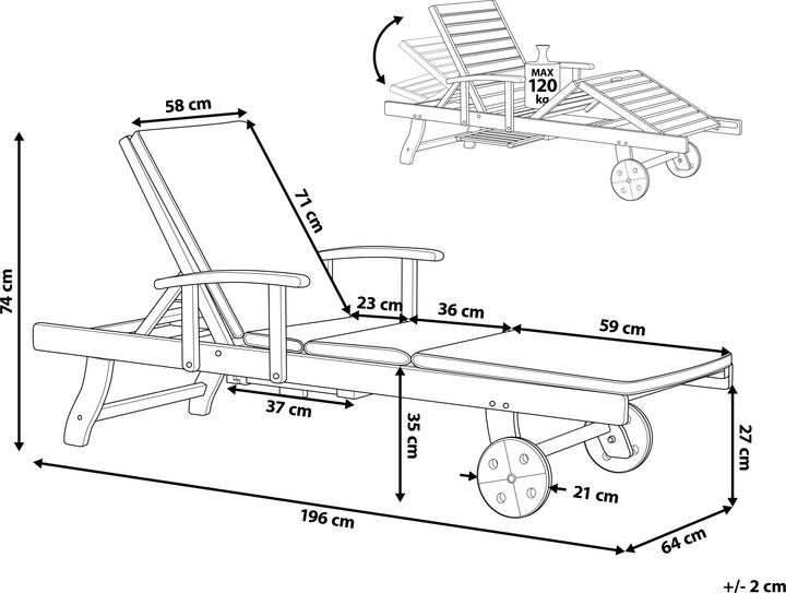 Actual product image Beliani Amantea Premium (196 cm)
