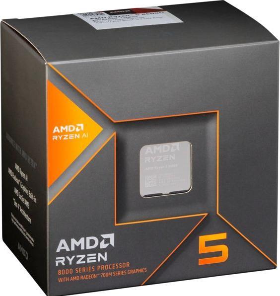 Image du produit AMD Ryzen 5 8600G (AM5, 4.30 GHz, 6 -Core)
