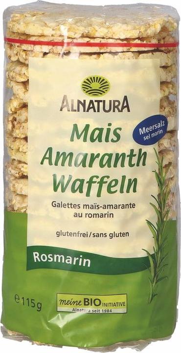 Alnatura Aln.Mais-Amaranth-Rosmarin Waffeln 115g (115 g)