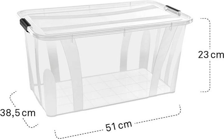 Actual product image Siena Home Storage box 32 l (51 x 38.5 x 23 cm, 32 l)
