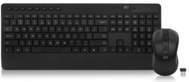 Actual product image ACT Wireless keyboard and mouse bundle (Qwerty), silent click, eco-friendly, made from recycled mate (English-international, Wireless)