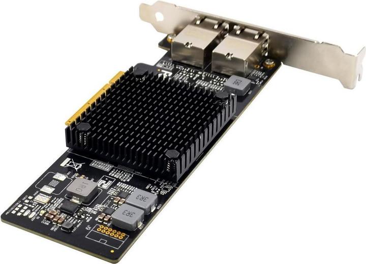Produktbild MicroConnect PCIe x8 Dual RJ45 10 GbE X550 (PCIe)