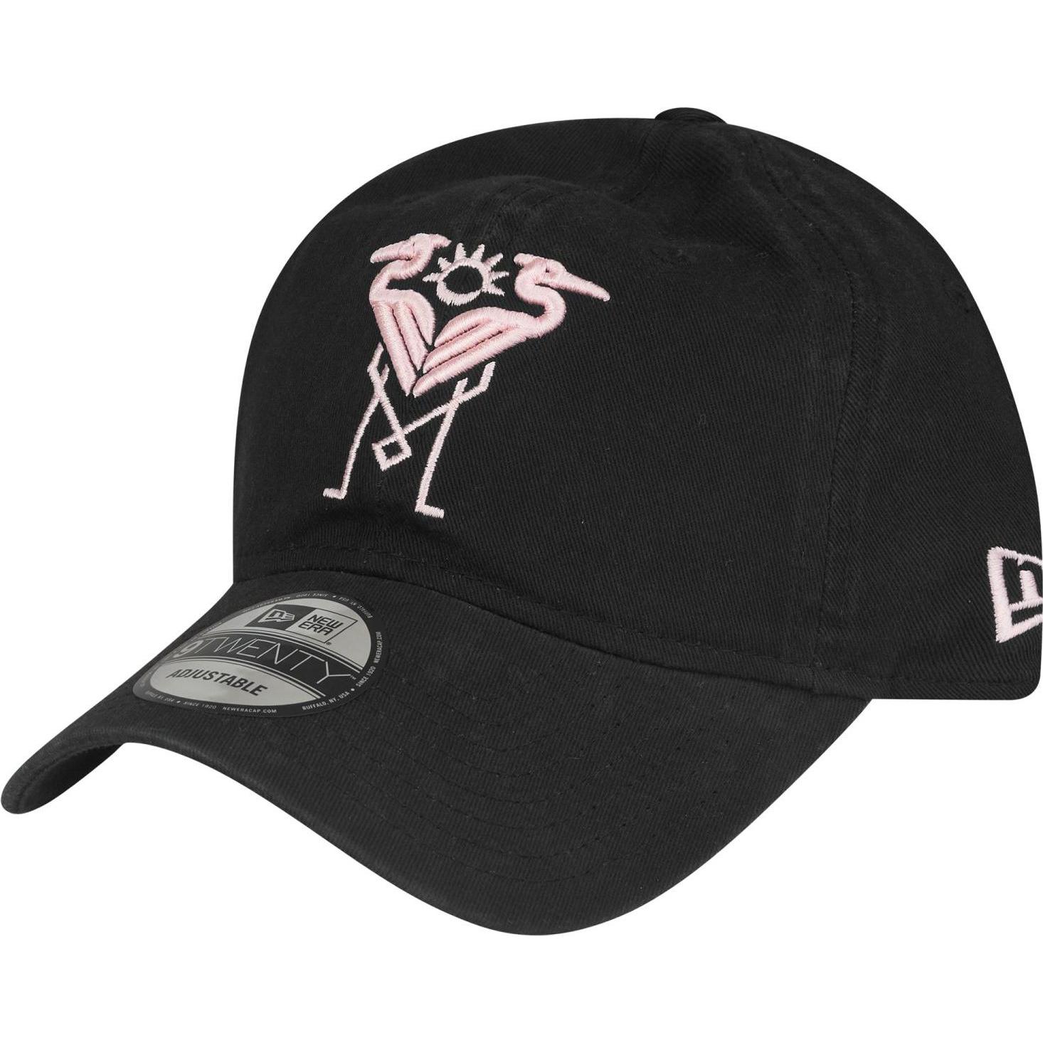 New Era, Herren, Cap, 9Twenty Unisex Mls Inter Miami Flamingo, Schwarz