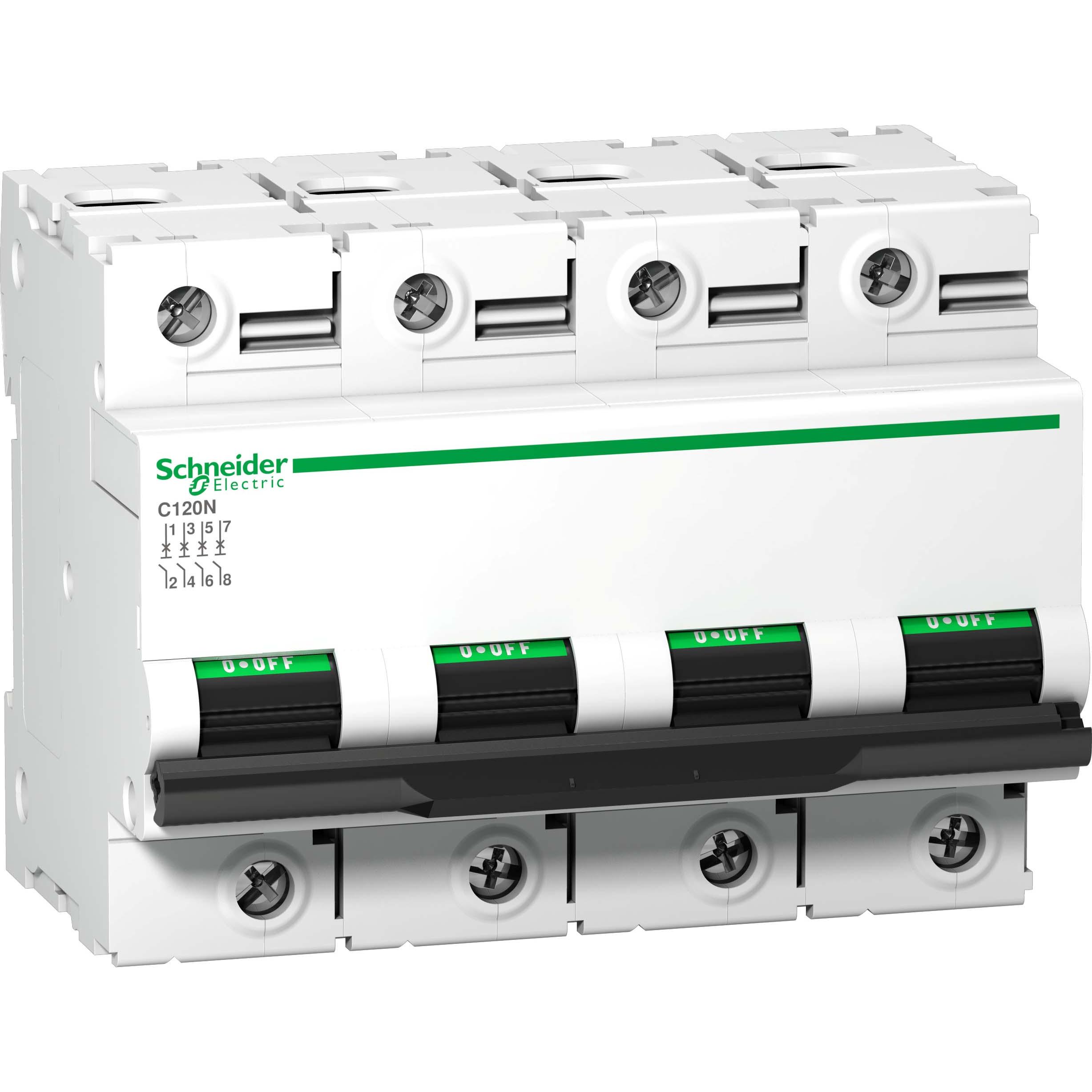 Schneider Electric, Schutzschalter, LSSchalter C20N 4p