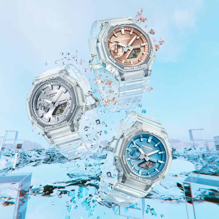 Actual product image Casio GA-2100BM-7A5ER (Chronograph, 48.50 mm)