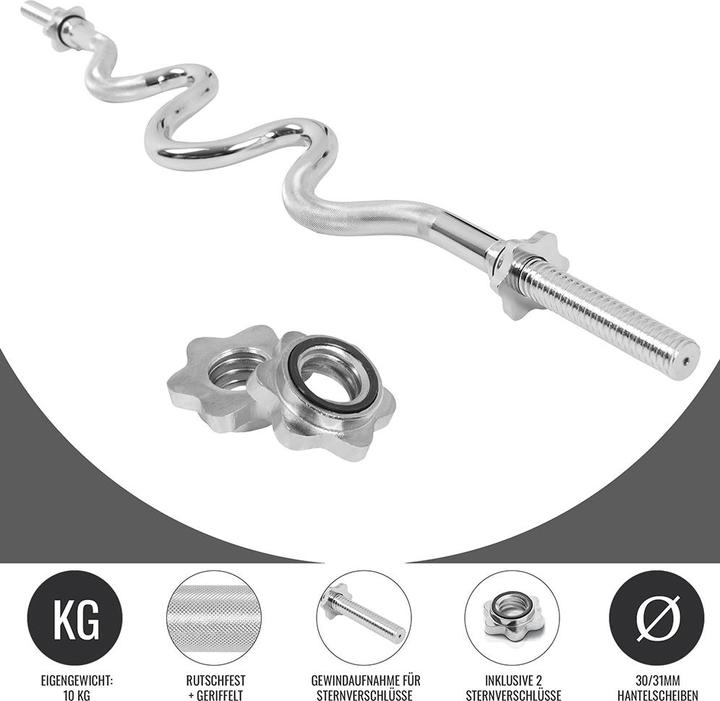 Produktbild Gorilla Sports Curlstange