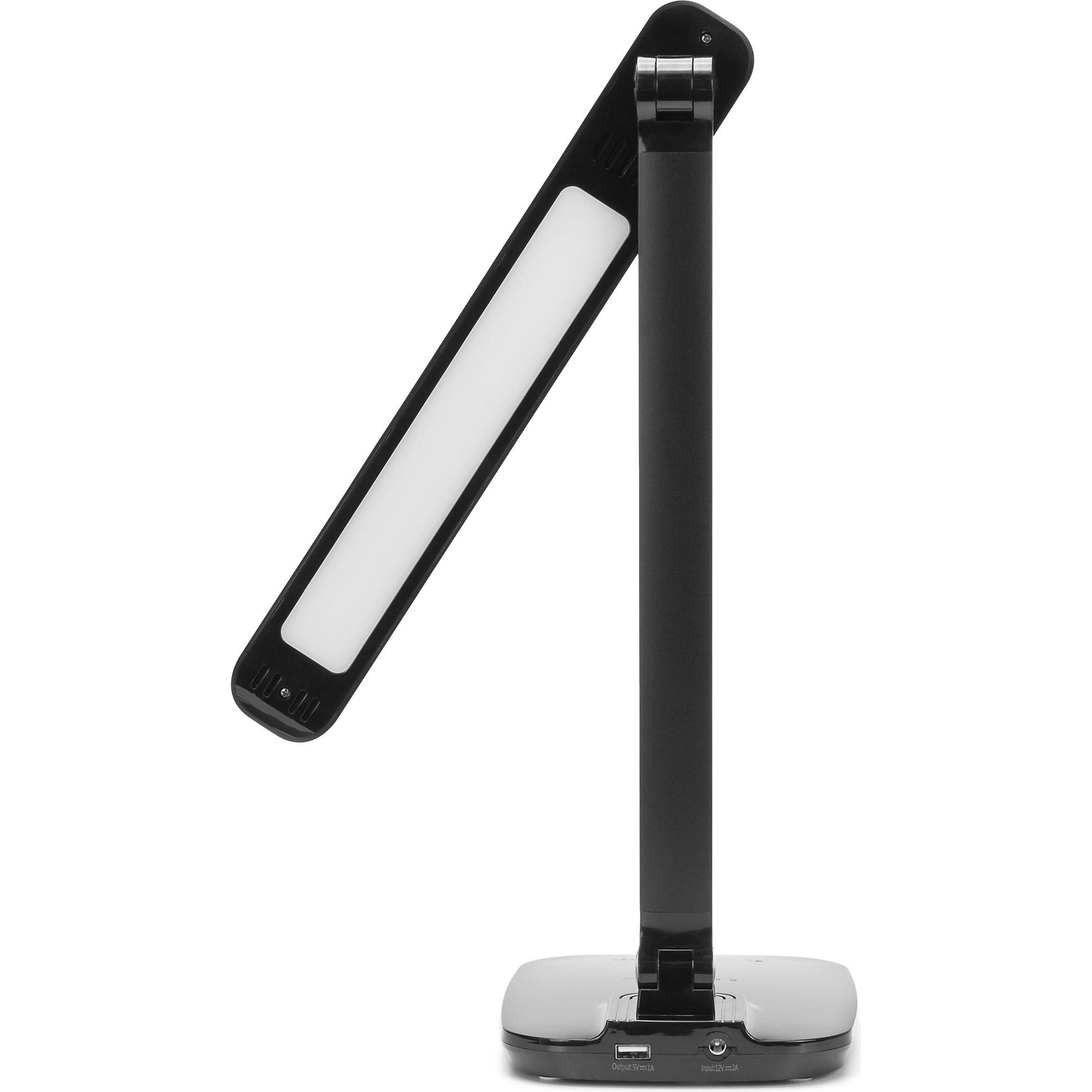 Montiss, Lampada da tavolo, Montis Lampka biurkowa wielofunkcyjna LED MT042-BK Czarna/Black Tischleuchte 5 7 W F Schwarz (440 lm)