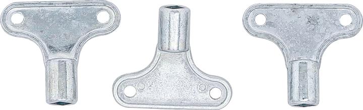 Image du produit BGS Jeu de clés de purge pour radiateurs