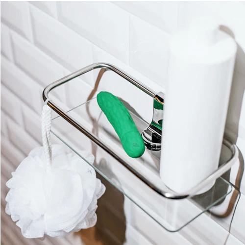 Actual product image Emojibator Vibrator Pickle