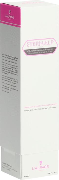 Image du produit L'Alpage Suisse L'ALPAGE Eternalp 4060m Crème anti-âge cou et décolleté, 100 ml (100 ml, Crème 24h)