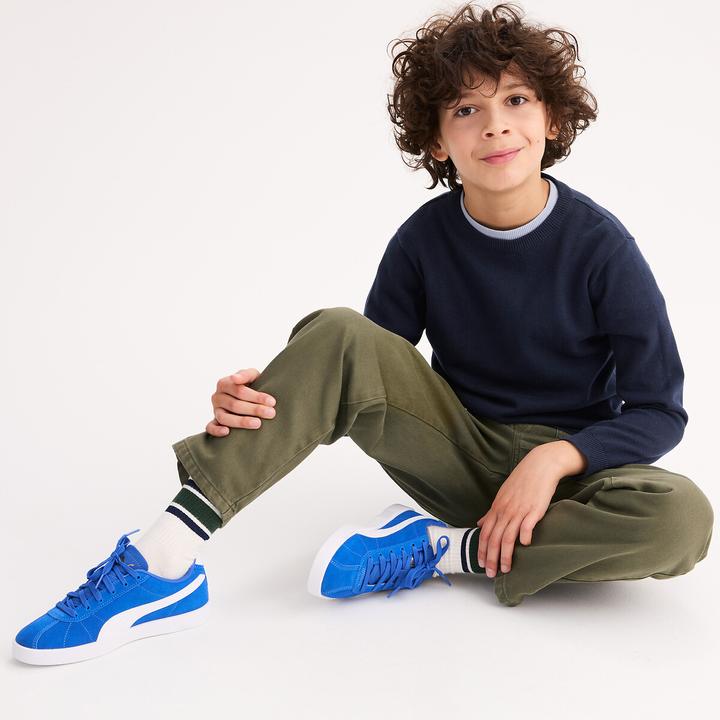 Produktbild La Redoute Collections Feinstrickpullover mit rundem Ausschnitt (110)