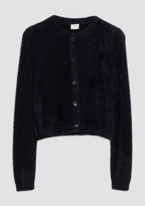 Produktbild S.Oliver Strickjacke Flauschige Strickjacke aus Effekt-Garn (170, 176)
