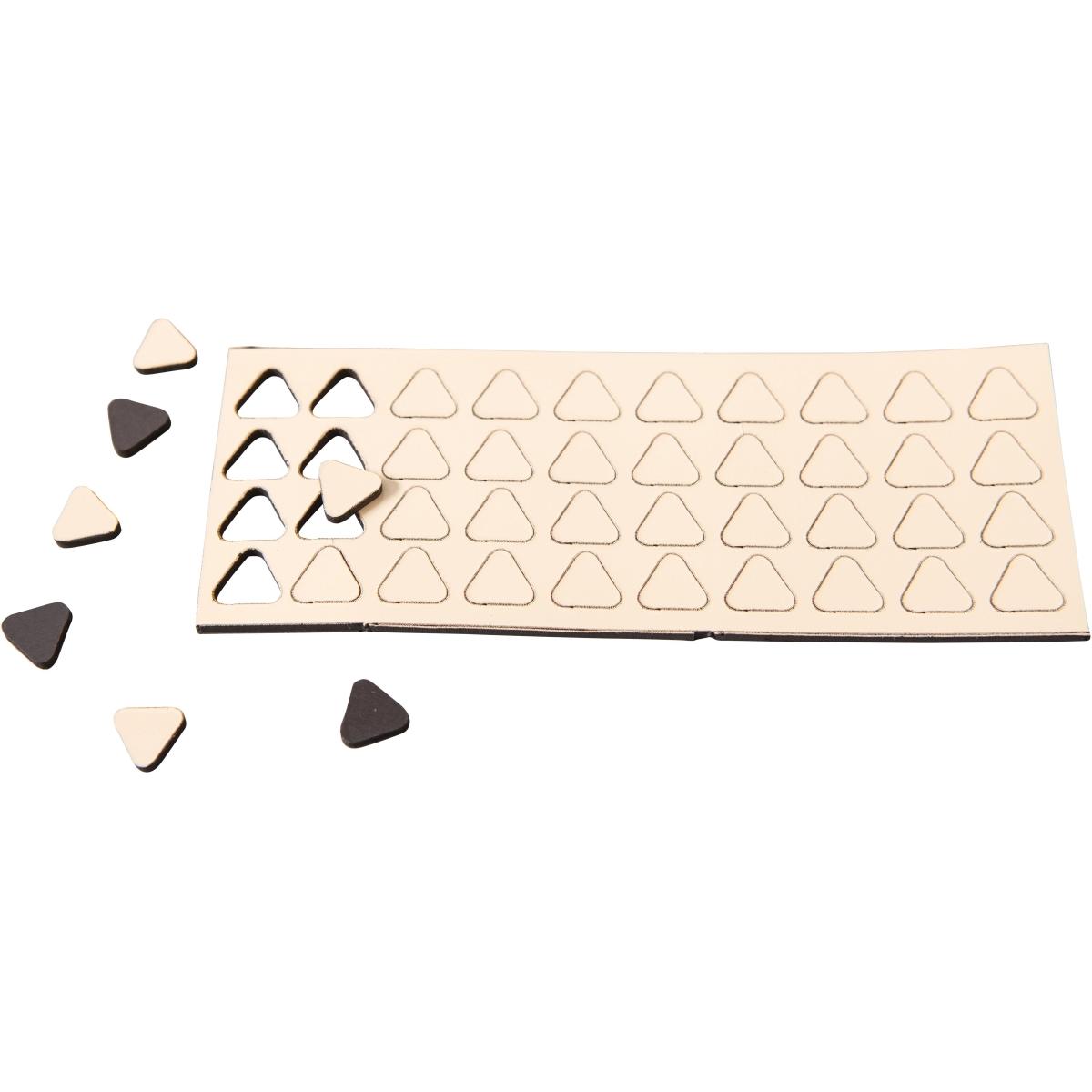 Ultradex, Magnet, Magnetische Symbole Dreieck 9x9mm VE=40 Stück sand (1 x)