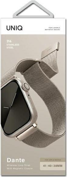 Produktbild Uniq Dante Apple Watch Series 4/5/6/7 (40 mm, Edelstahl, Apple Watch Series 6, Apple Watch SE, Apple Watch Series 4, Apple Watch Series 5)
