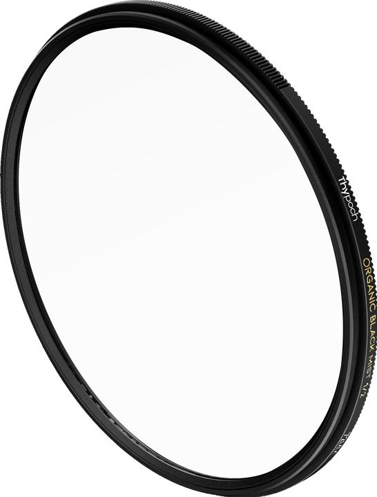 Actual product image Thypoch Organic Black Mist 1/2 72mm Filter Black (72 mm, Black Mist Filter)