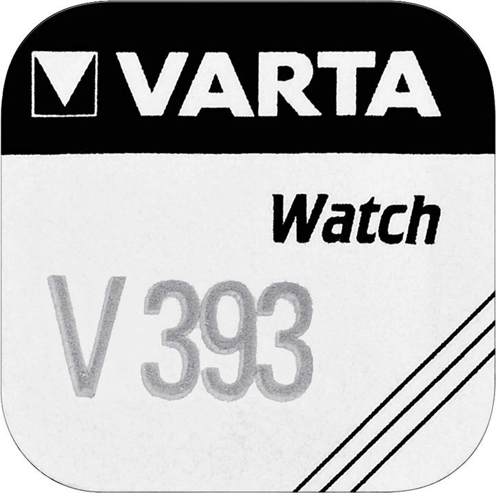 Actual product image Varta Watch V393 (1 pcs., SR48, 65 mAh)