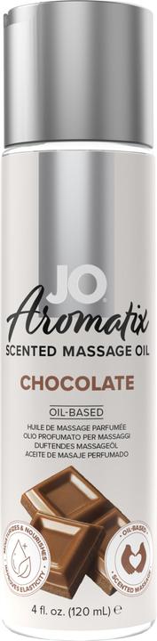 System JO Aromatix Scented Massage Oil Chocolate 120 ml (120 ml)