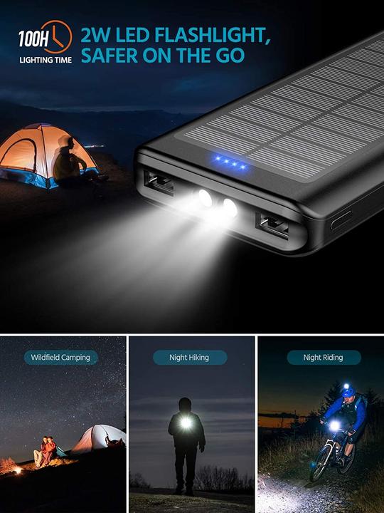 Image du produit PhoneLook Solar Power Bank Outdoor (30000 mAh, 15 W)