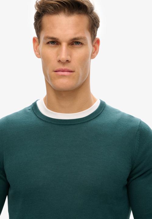 Immagine prodotto Superdry Leichtes Essentials Strick-Sweatshirt mit Rundhalsausschnitt (XL)