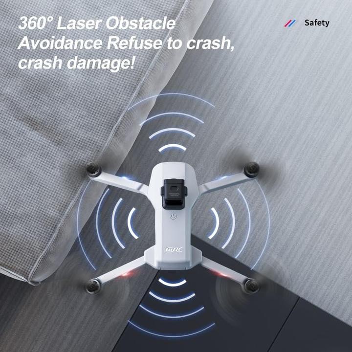 Produktbild Luxwallet Falcon X Dodge - 30KM/h Drone - WiFi GPS 1080P Full HD Drone Laser Obstacle Avoidance - EIS Stabilis