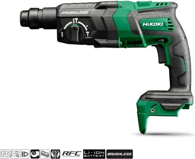 Actual product image Hikoki DH18DPCW2Z Cordless hammer drill & chisel, black-green