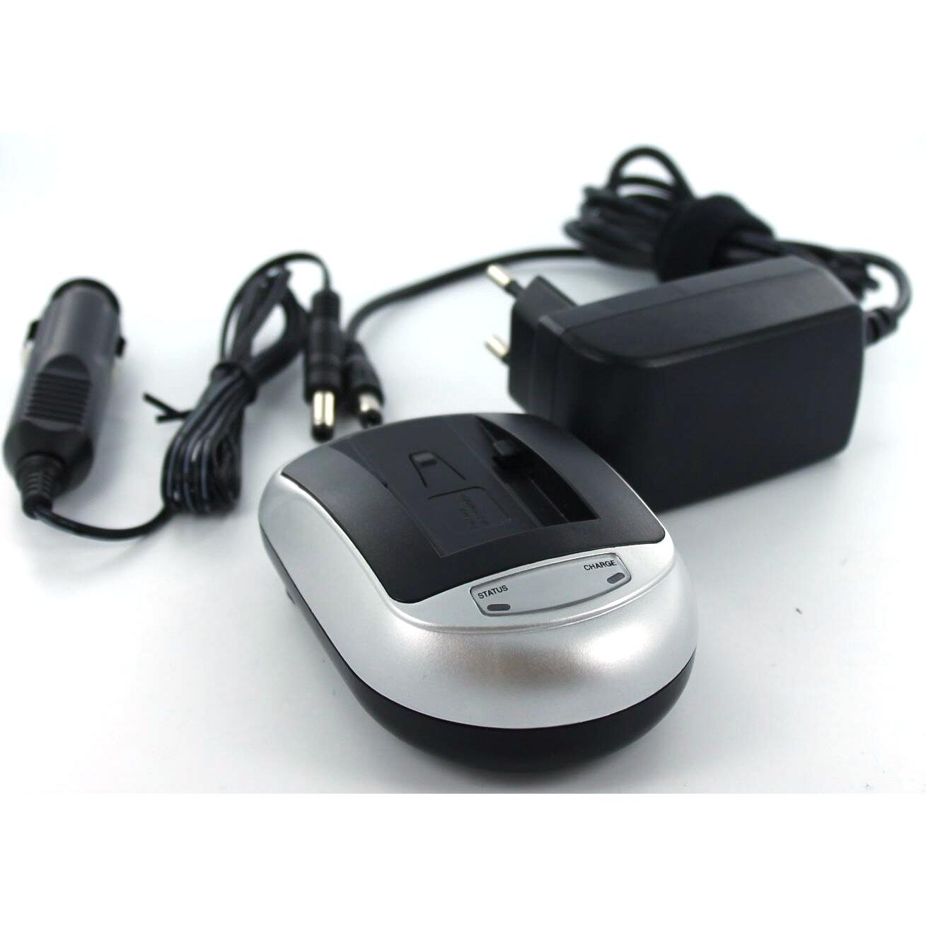 AGI Ladegerät kompatibel mit Sony HDR-CX130E (Ladegerät), Kamera Stromversorgung, Silber