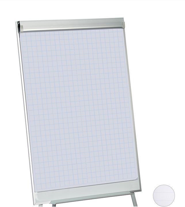 Actual product image Relaxdays flipchart paper