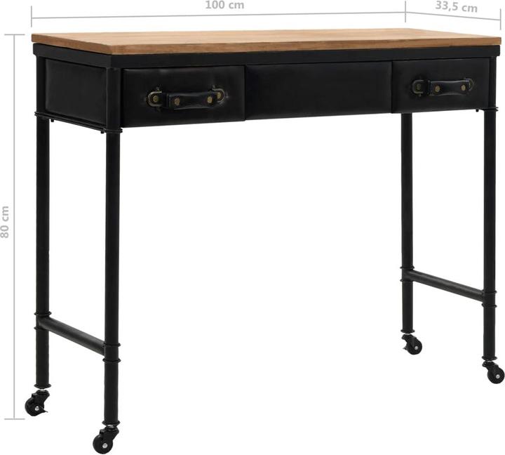 Produktbild vidaXL Konsolentisch (33.50 x 100 x 80 cm)