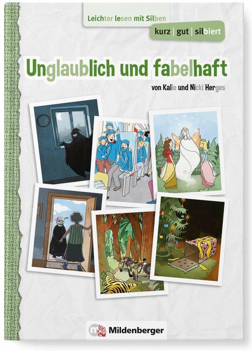 Produktbild kurz/gut/silbiert - Band 3: Unglaublich und fabelhaft (Deutsch, Benjamin König, Kalle Herges, Nicki Herges, 2024)