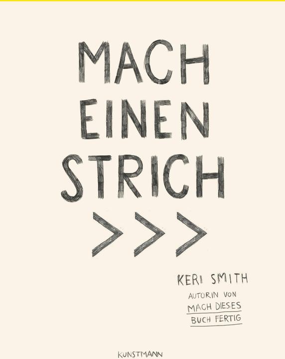 Produktbild Mach einen Strich (Deutsch, Keri Smith, 2018)