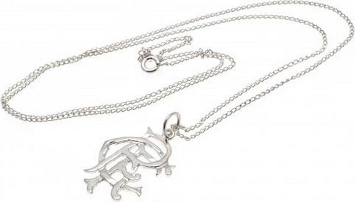 Immagine prodotto Rangers FC Ciondolo e catena in argento sterling (100% argento sterling)