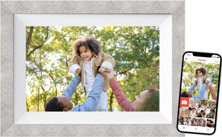 Actual product image Braun Photo BRAUN DigiFrame 10W WiFi Grey (10.10", 1280 x 800 pixels)