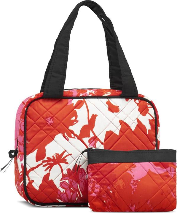 Actual product image Karen Danmark - 2-piece toilet bag set with handle