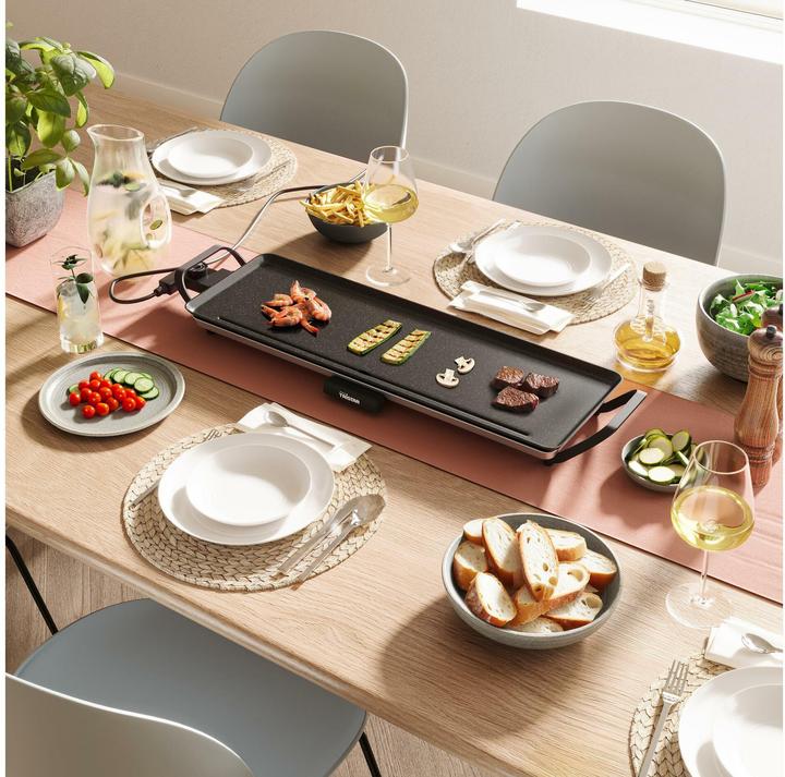 Image du produit Tristar Slim L BP-2668 Plaque grillade électrique noire