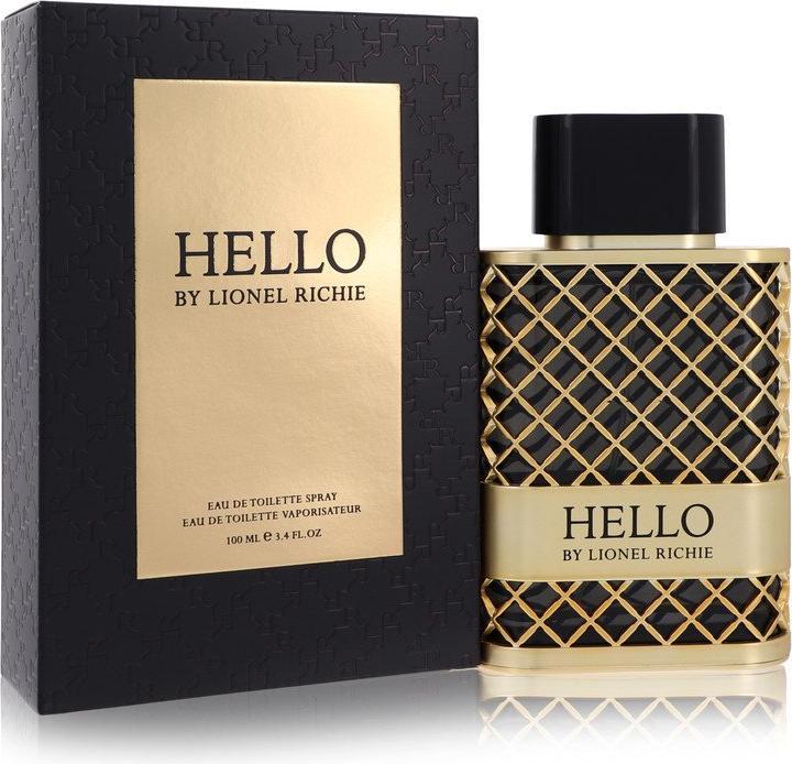 Actual product image Lionel Richie Hello By by Eau De Toilette Spray 100 ml (Eau de toilette, 100 ml)