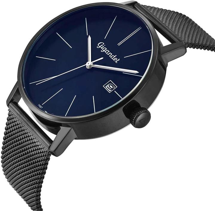 Produktbild Gigandet Analoge Herrenuhr mit Datumsanzeige, wasserdicht bis 30 Meter (Analoguhr)