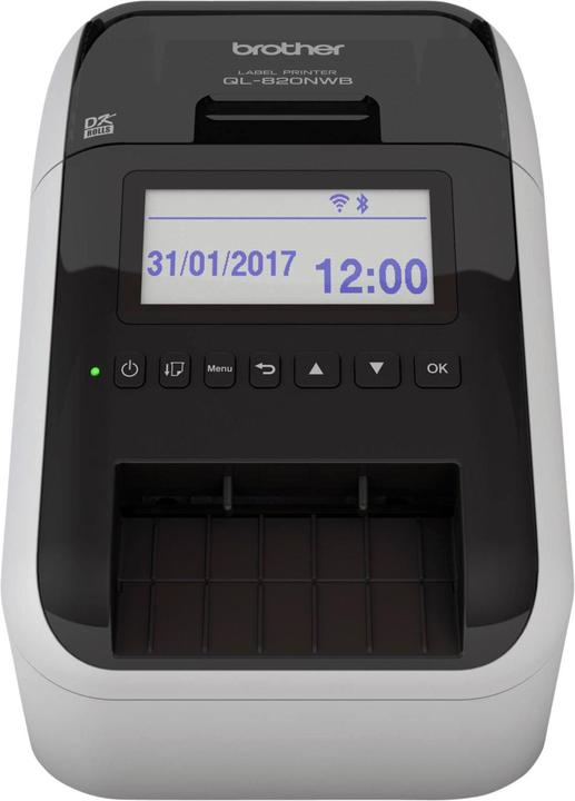 Actual product image Brother QL-820NWBcVM incl. 3 label rolls (300 dpi)