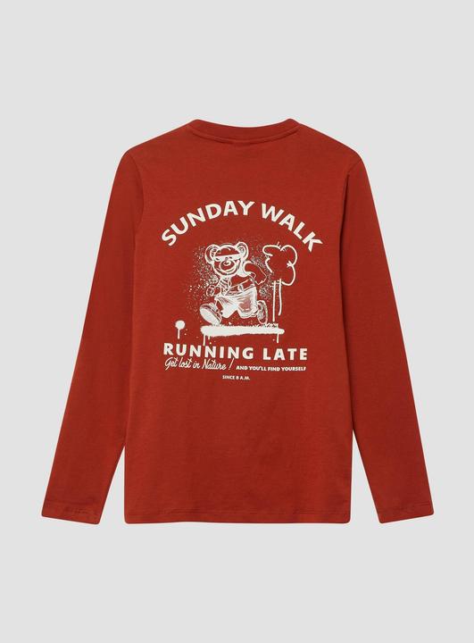 Produktbild s.Oliver T-Shirt Langarmshirt mit Rückenprint (146, 152)