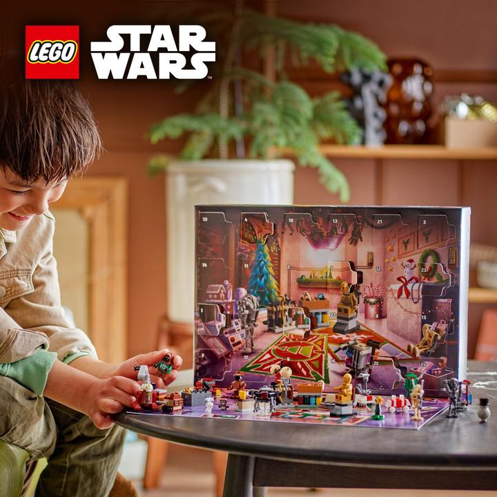 Actual product image LEGO Advent Calendar 2025 (LEGO Star Wars, 75418)