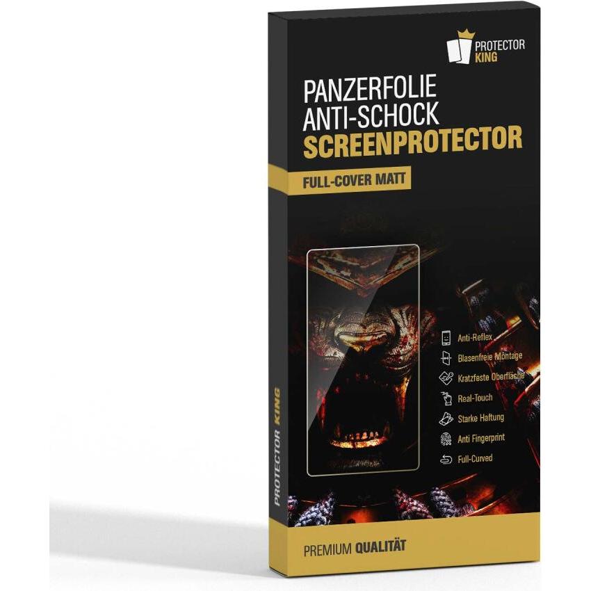 Protectorking 5x Panzerfolie Anti-Shock matt entspiegelt (Playstation Classic), Weiteres Gaming Zubehör