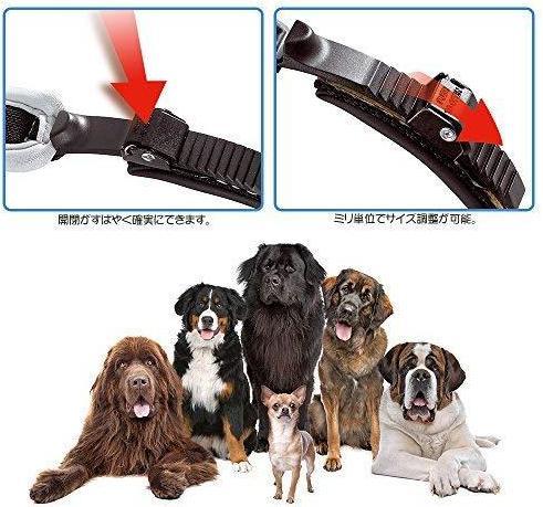 Actual product image Ferplast Ergocomfort C15/40 - dog collar, red (Dog, General)