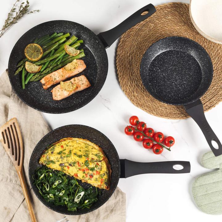 Actual product image Salter BW05746S2EU7 Megastone 24cm Frying Pan (24 cm, Frying pan, Aluminium)