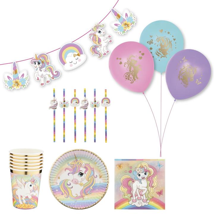 Productafbeelding Grafix Moxy - Eenhoorn Feestdoos (750001) (43 Pcs.)
